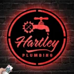 Occupations Trades Metal Sign Custom Plumbing 1