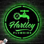 Occupations Trades Metal Sign Custom Plumbing 1