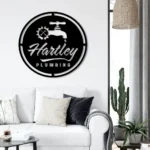 Occupations Trades Metal Sign Custom Plumbing 1