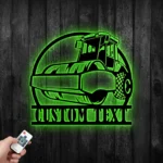 Occupations Trades Metal Sign Custom Road Roller 1