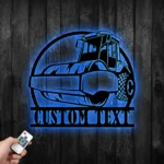 Occupations Trades Metal Sign Custom Road Roller 1
