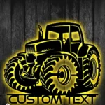 Occupations Trades Metal Sign Custom Tractor Driver 1