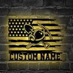 Occupations Trades Metal Sign Custom Us Coal Mining 1