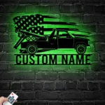 Occupations Trades Metal Sign Custom Us Rotator Tow Truck Driver 1
