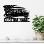 Occupations Trades Metal Sign Custom Us Rotator Tow Truck Driver 1