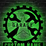 Occupations Trades Metal Sign Custom Workshop 1