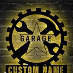 Occupations Trades Metal Sign Custom Workshop 1