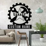 Occupations Trades Metal Sign Custom Workshop 1