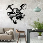 Occupations Trades Metal Sign Detailed Coal Mining 1