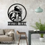 Occupations Trades Metal Sign Distinctive Land Surveyor 1