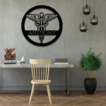 Occupations Trades Metal Sign Doctor And Medical Symbols 1