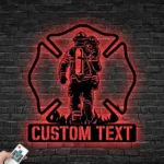 Occupations Trades Metal Sign Father Son Smoke Jumper 1