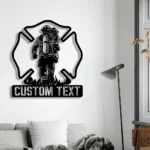 Occupations Trades Metal Sign Father Son Smoke Jumper 1