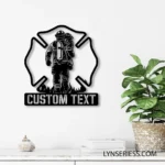 Occupations Trades Metal Sign Father Son Smoke Jumper 1