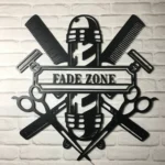 Occupations Trades Metal Sign Groomer Shop 1