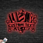 Occupations Trades Metal Sign Hair Stylist Shop 1