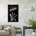 Occupations Trades Metal Sign Hair Stylist Shop Name 1