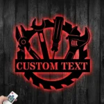 Occupations Trades Metal Sign Implements Repair 1