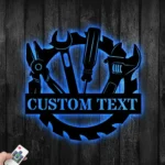 Occupations Trades Metal Sign Implements Repair 1