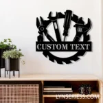 Occupations Trades Metal Sign Implements Repair 1