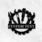 Occupations Trades Metal Sign Implements Repair 1