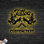 Occupations Trades Metal Sign Ink Artist 1