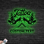 Occupations Trades Metal Sign Ink Artist 1