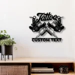 Occupations Trades Metal Sign Ink Artist 1