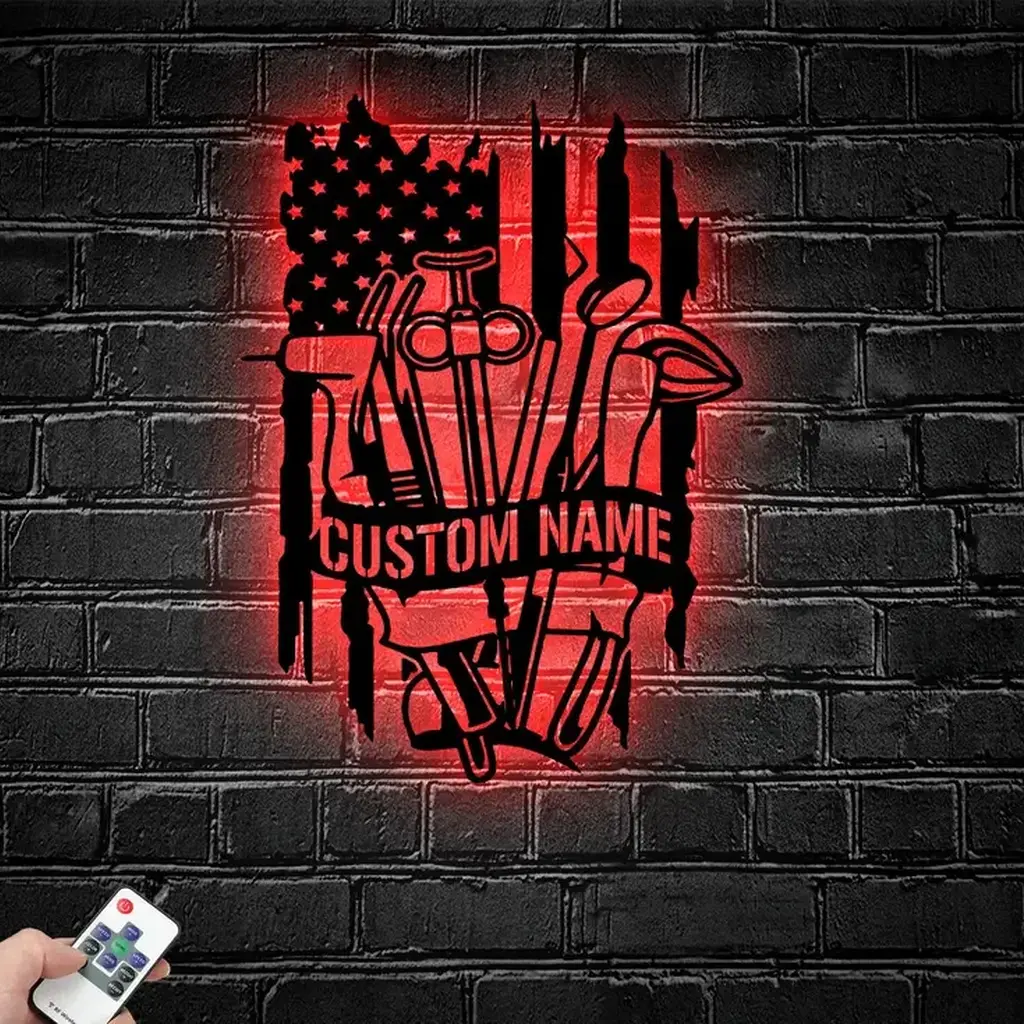 Occupations Trades Metal Sign Instruments Repair 2