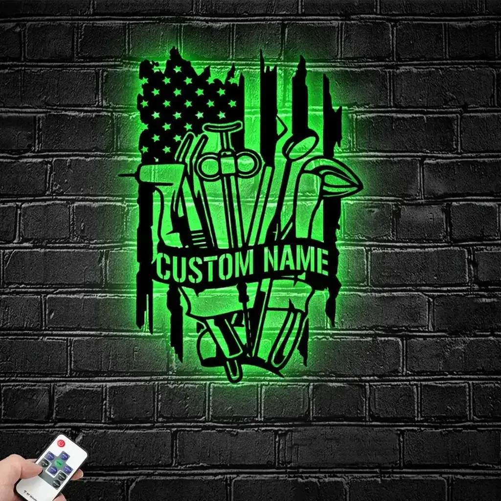 Occupations Trades Metal Sign Instruments Repair 4