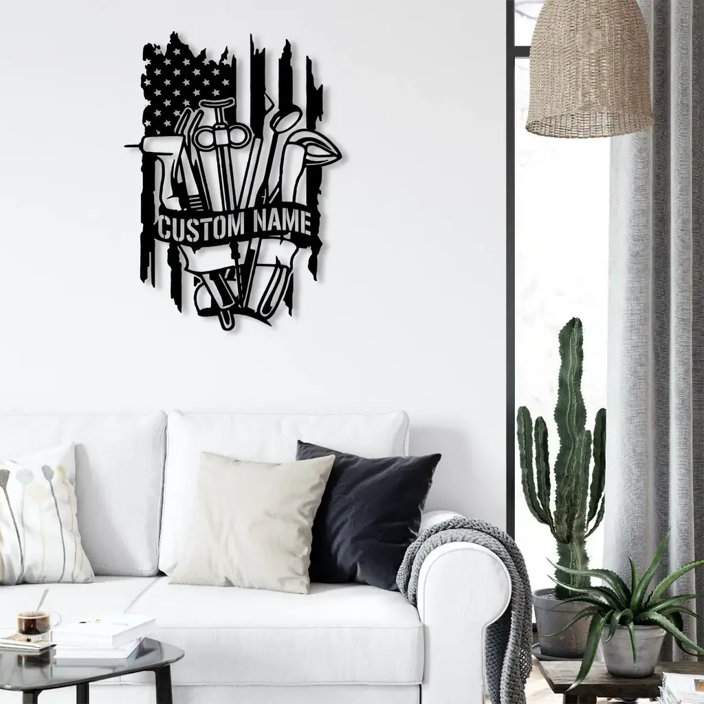 Occupations Trades Metal Sign Instruments Repair 6