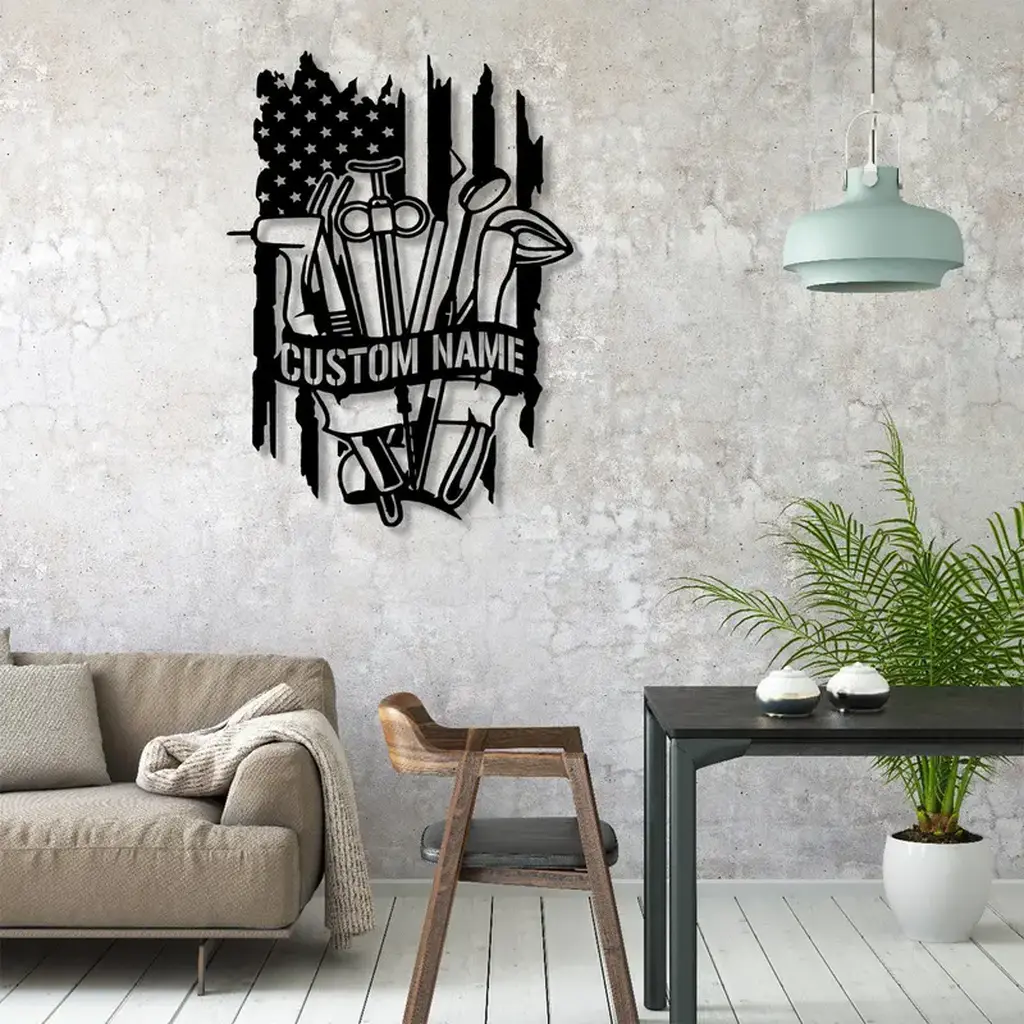 Occupations Trades Metal Sign Instruments Repair 7