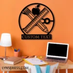 Occupations Trades Metal Sign Learning Implements 1