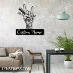 Occupations Trades Metal Sign Locks Hustler 1