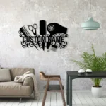Occupations Trades Metal Sign Mane Salon 1