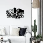 Occupations Trades Metal Sign Mane Salon 1