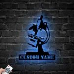 Occupations Trades Metal Sign Personalized Biologist Name 1