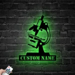 Occupations Trades Metal Sign Personalized Biologist Name 1