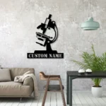 Occupations Trades Metal Sign Personalized Biologist Name 1