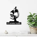 Occupations Trades Metal Sign Personalized Biologist Name 1