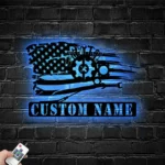 Occupations Trades Metal Sign Personalized Car Repair Handyman Name 1