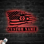 Occupations Trades Metal Sign Personalized Car Repair Handyman Name 1