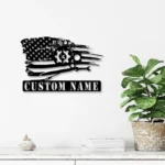 Occupations Trades Metal Sign Personalized Car Repair Handyman Name 1