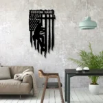 Occupations Trades Metal Sign Personalized Electrical Worker Player Name 1