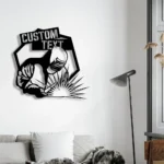 Occupations Trades Metal Sign Steel Joining 1