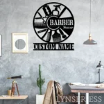 Occupations Trades Metal Sign Tresses Salon Name 1