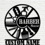 Occupations Trades Metal Sign Tresses Salon Name 1