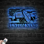 Occupations Trades Metal Sign Us Garbage Hauler Driver 1