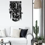 Occupations Trades Metal Sign Us Pennant Firefighter 1