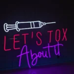 Occupations Trades Neon Sign Let8217s Tox About It 1